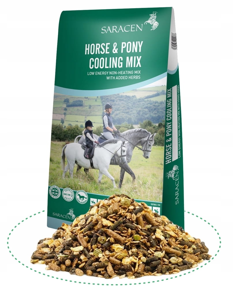 SARACEN Pasza Cooling Mix&Herbs musli 20kg - Cavalo